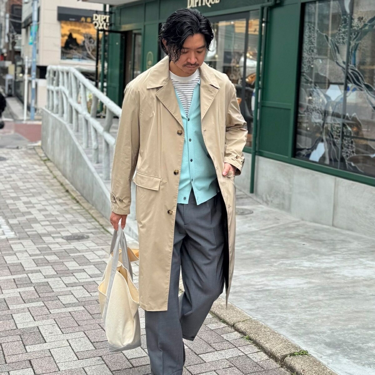《ビジカジ対応》【ダントツ撥水】ステンカラーコート 26SS／ノーリーズ グッドマン（NOLLEY’S goodman）
