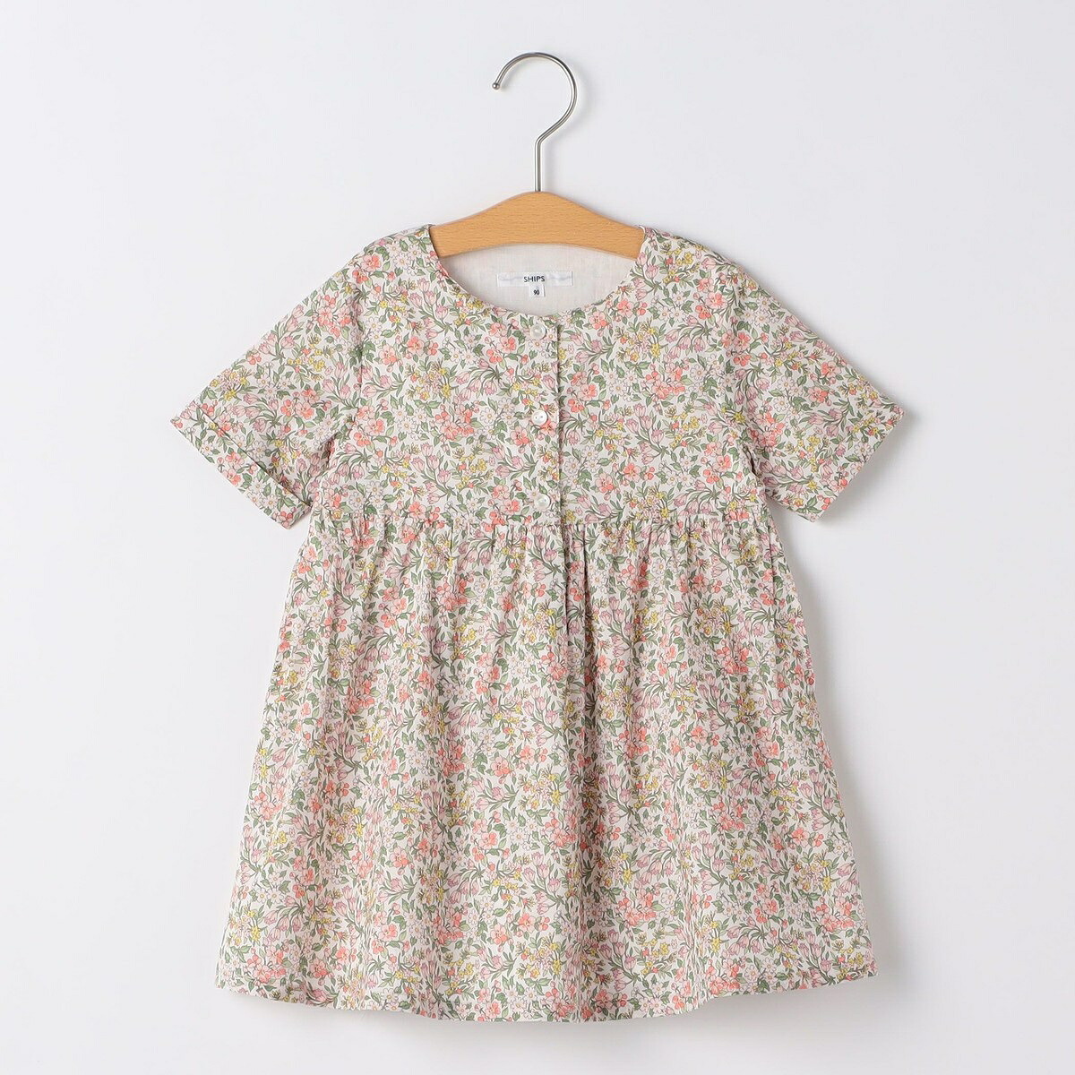 SHIPS KIDS:80～90cm / リバティ 半袖 ワンピース／シップス（SHIPS） 13,728円