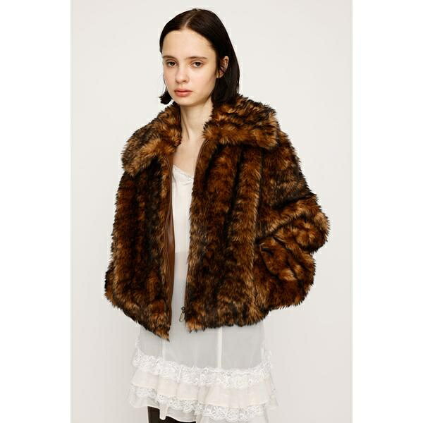 【LIMITED ITEM】BIG COLLAR FUR S／厚地の外套／スライ（SLY） レディースファッション-コート・ジャケット