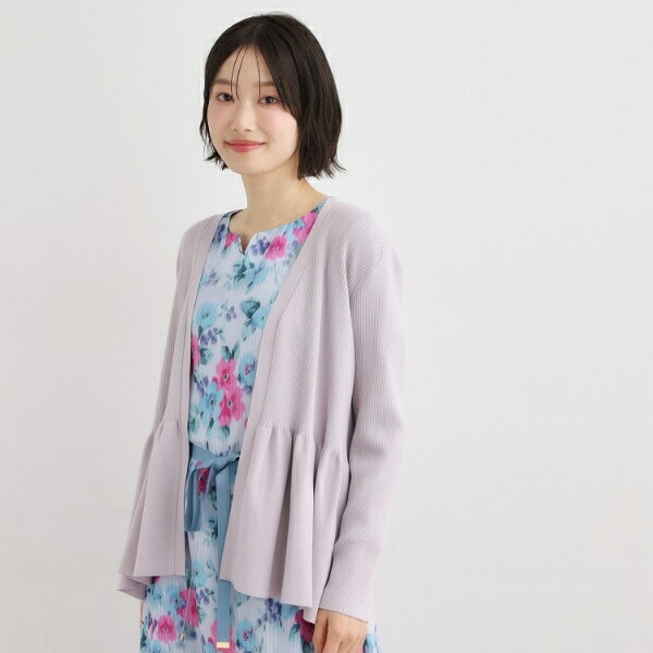 【一般受け絵図面！絹地混／洗える】フラウンスジレー／ローラ アシュレイ（LAURA ASHLEY） レディースファッション-トップス-カーディガン・ボレロ