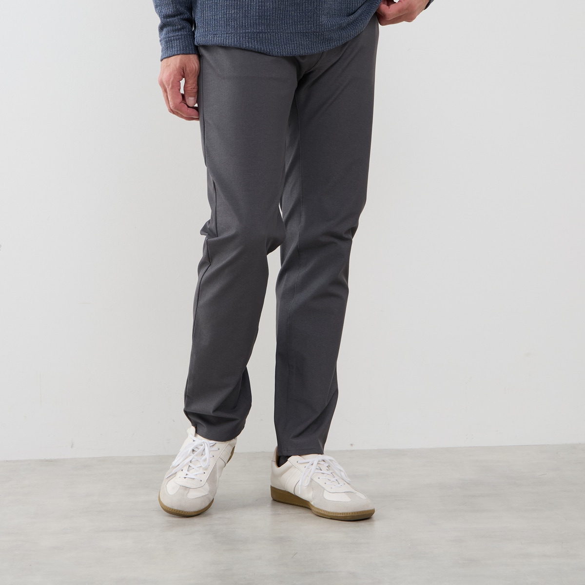 ドライナイロンシャンブレー 5ポケットパンツ／メンズメルローズ（MEN'S MELROSE）
