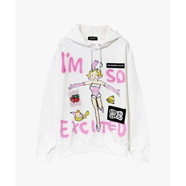 guernika&times;JUGGLER／JUGGLY Paint Parka／White／ロイヤルフラッシュ（ROYAL FLASH）｜丸井（マルイ）店