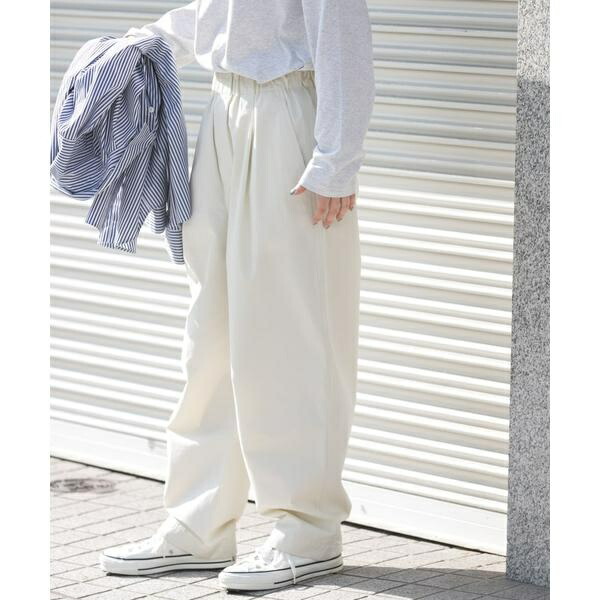 FORK＆SPOON　コットンツイルカーブパンツ／アーバンリサーチ ドアーズ（URBAN RESEARCH DOORS） 5,852円