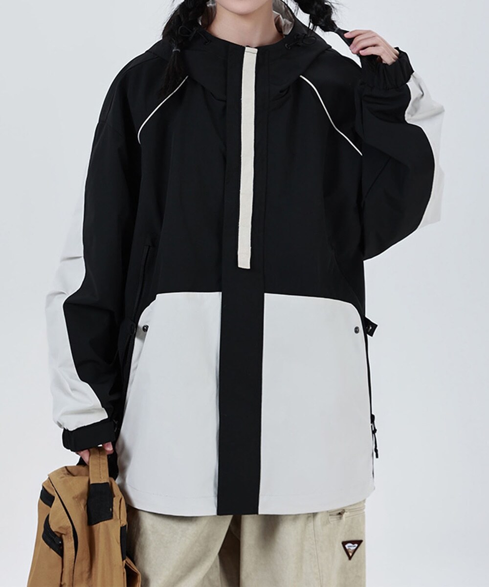 ドルマンナイロンシェルジャケット/Dolman nylon shell jacket／アイモハ（aimoha）
