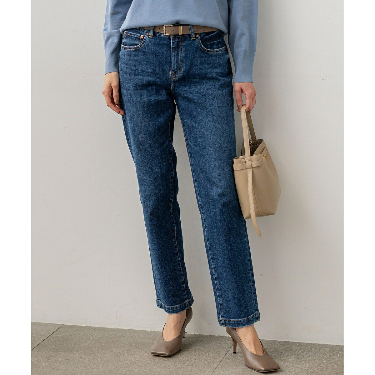 23区DENIM ストレートフィット デニムパンツ／23区（23KU）