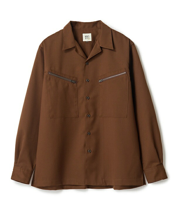 SMART MERINO オープンカラーワークシャツ/メンズビギ(MEN'S BIGI)|丸井(マルイ)店