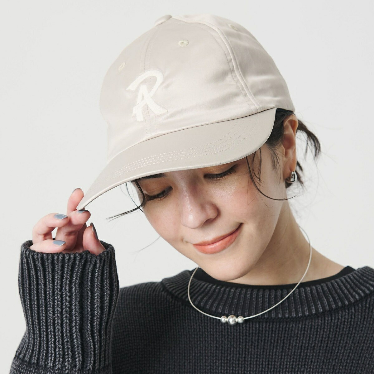 【別注】＜RACAL＞サテン ベースボールキャップ／ビューティー＆ユース ユナイテッドアローズ（BEAUTY＆YOUTH）