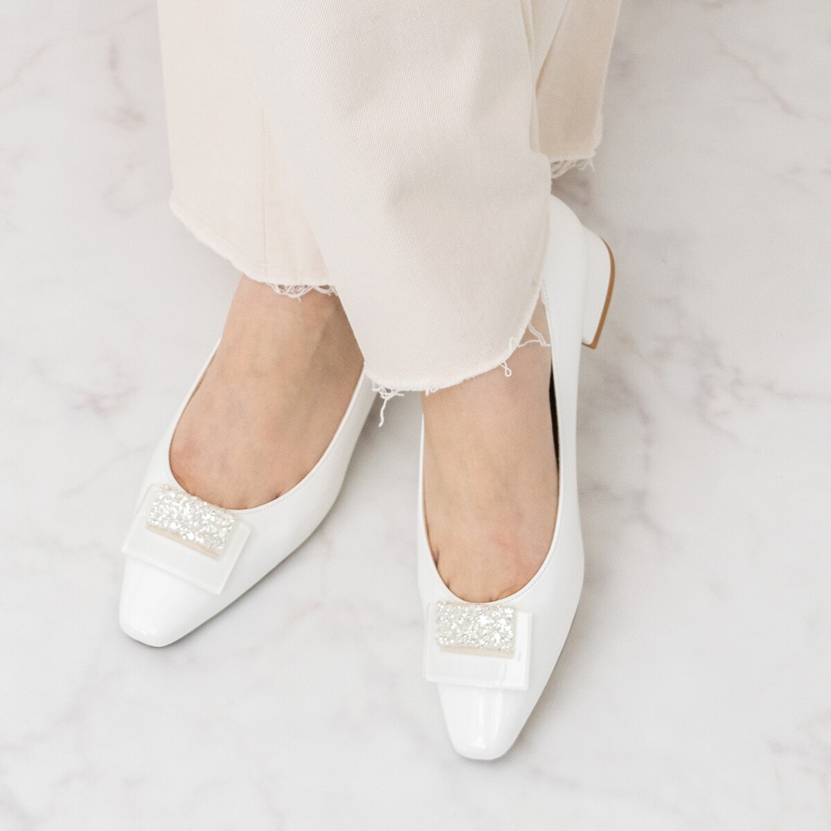 Bridget Birkin◆3cmヒール◆グリッターパーツパンプス/ブリジット バーキン(Bridget Birkin)|丸井(マルイ)店