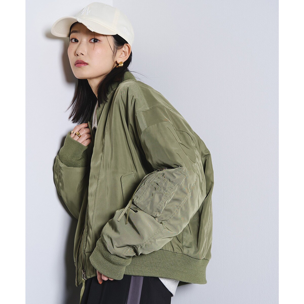 GENE HEAVENS/PANEL SHORT MA1／ローズバッド（ROSE BUD）
