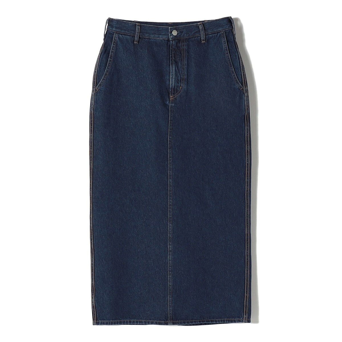 SHIPS Primary Navy Label:ワンウォッシュ 5ポケット デニム スカート／シップス（SHIPS） 13,728円