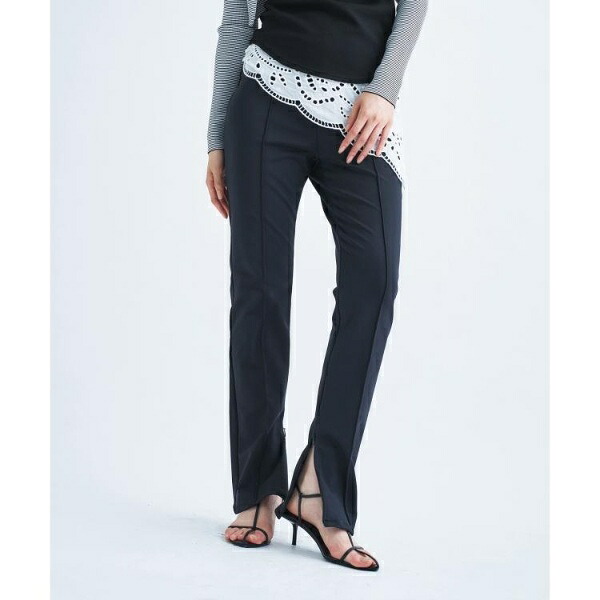【Re】zip leggings pants／コードエー（CODE A） レディースファッション-パンツ