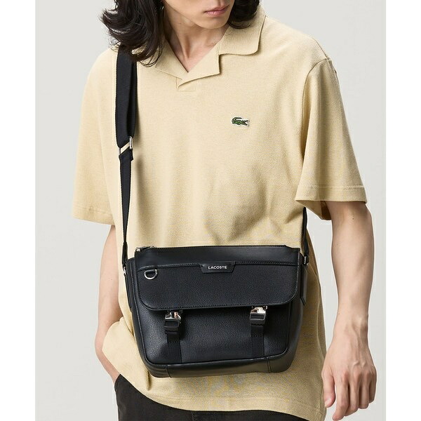オシアン レザーフラップ ショルダーバッグ/ラコステ(LACOSTE)|丸井(マルイ)店
