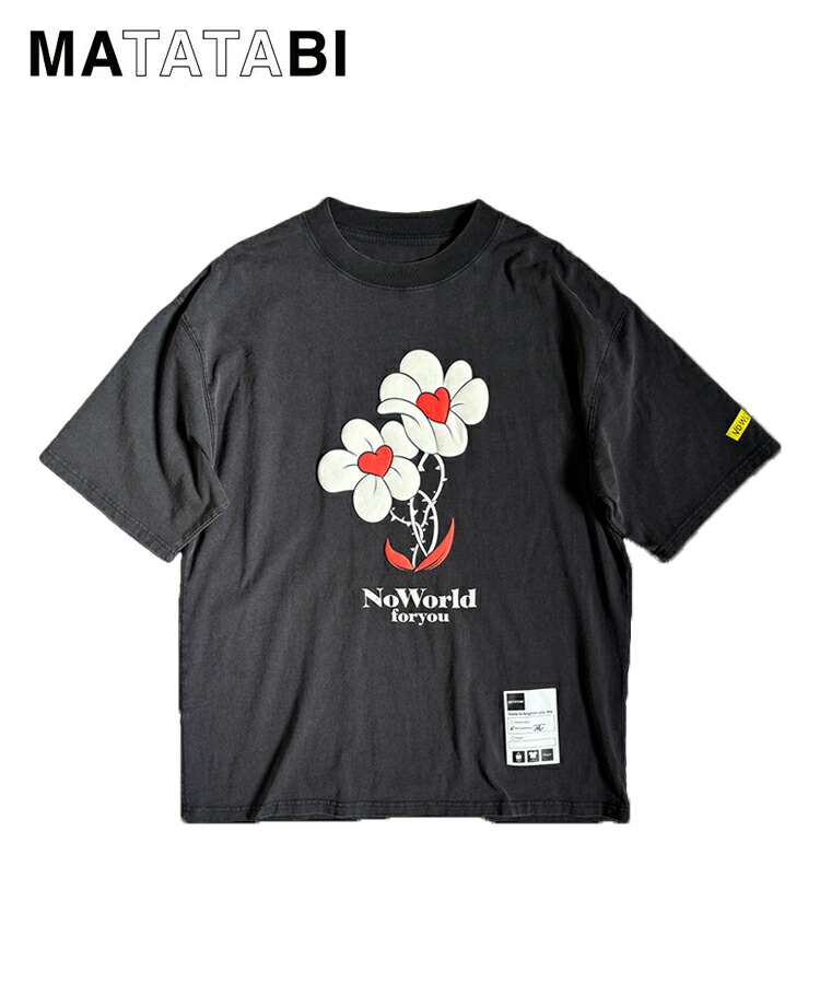 flower TEE / ブラック [MTTB-T-006]／スタイライズ（STYLISE）
