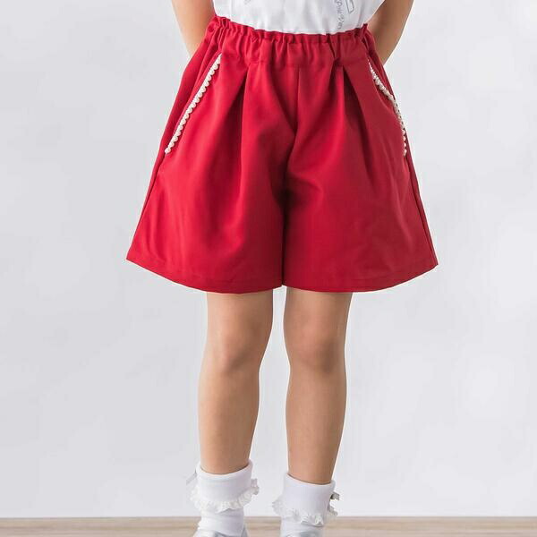 パールテープポイントキュロット(100~160cm)／ベベ プチ ポワ ヴェール（BeBe Petits Pois Vert）