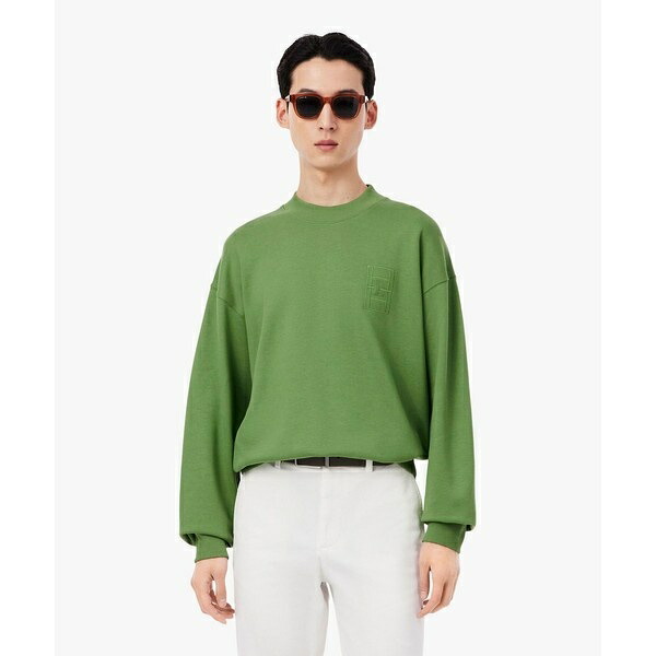 コートステッチクルーネックスウェット／ラコステ（LACOSTE）