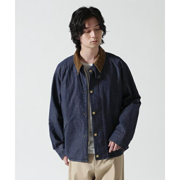 Barbour／バブアー　TRANSPORT DENIM CASUAL JACKET／ビーバー（BEAVER）
