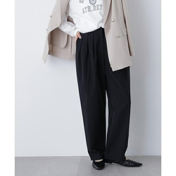 〈N.〉ナイロンタックパンツ／ナチュラルビューティーベーシック（NATURAL BEAUTY BASIC） 8,462円