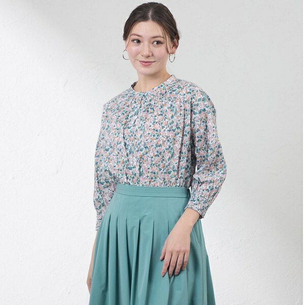【LIBERTY】SPRING ORCHARD タナローンブラウス／アマカ（AMACA）｜丸井（マルイ）店