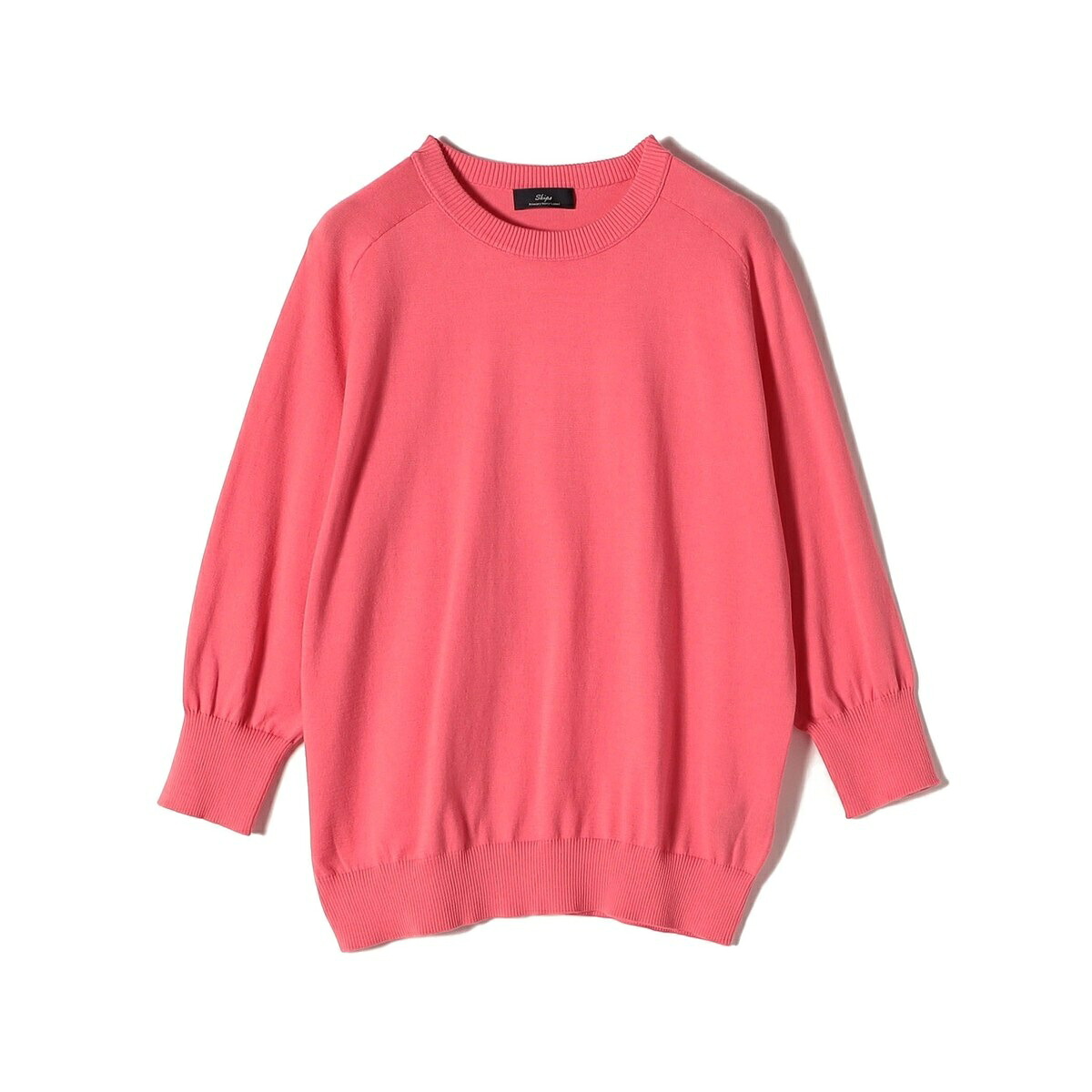 SHIPS Primary Navy Label:〈手洗い可能〉16G SUVIN プルオーバー／シップス（SHIPS）