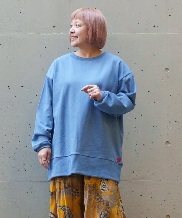 【大きいサイズ】シンプリーゆるトレーナー／アズノゥアズオオラカ（AS KNOW AS olaca）