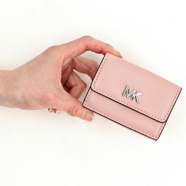 MK FACET トライフォールド フラップ ウォレット スモール／マイケル・コース（Michael Kors）