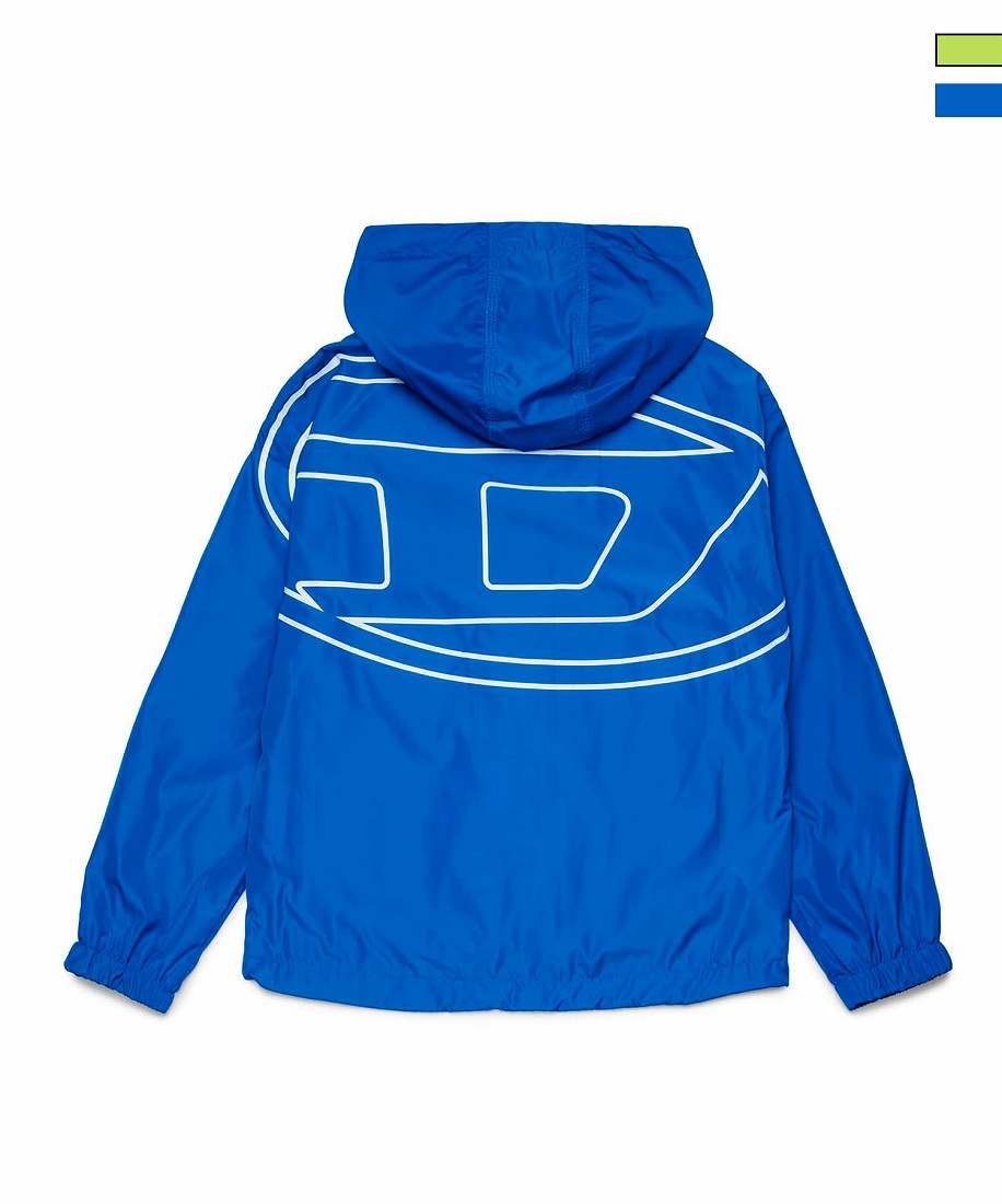DIESEL(ディーゼル)Kids ＆ Junior ジップアップフードジャケット／ディーゼル（DIESEL）