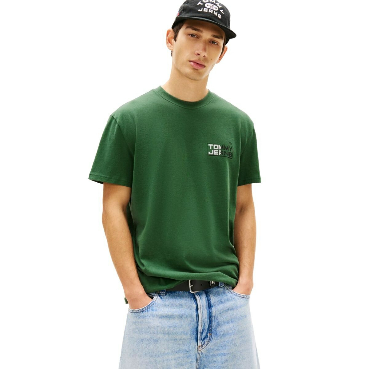 ジムブロックショートスリーブレギュラーTシャツ／トミー ジーンズ（TOMMY JEANS）