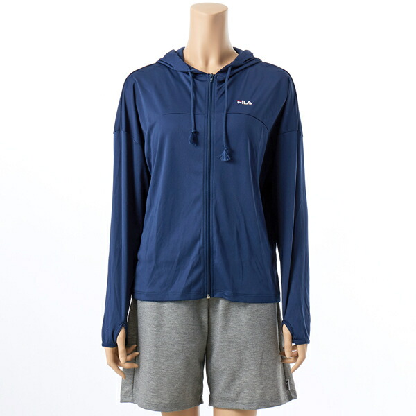 FILA　無地パーカー付き水着4点セット／フィラ（FILA）