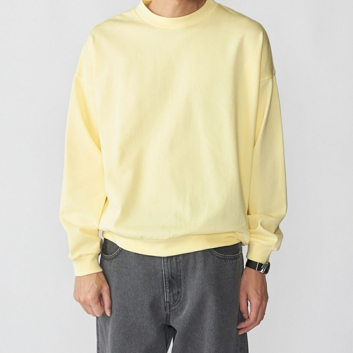 SHIPS: 〈MADE IN JAPAN〉スビンギザ コットン ロングスリーブ Tシャツ／シップス（SHIPS）｜丸井（マルイ）店