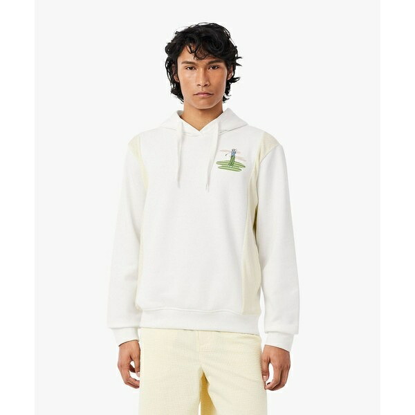 フリース切り替えゴルフプリントフーディー／ラコステ（LACOSTE）｜丸井（マルイ）店