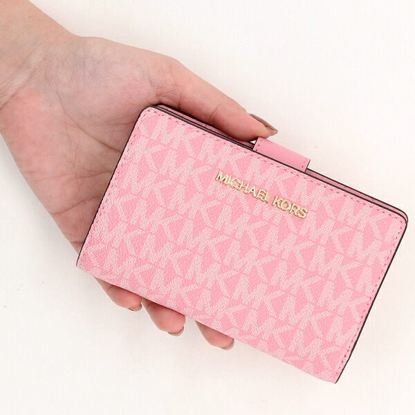 JET SET TRAVEL ジップ コイン ビルフォールド ウィズ キーフォブ -MKシグネチャー/マイケル・コース(Michael Kors)|丸井(マルイ)店