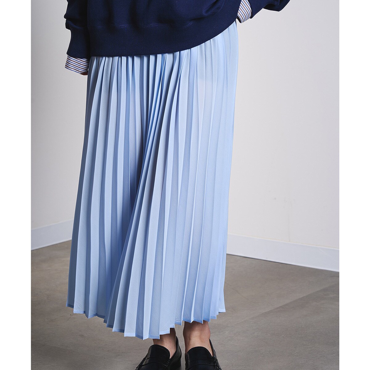 GENE HEAVENS/PLEATED SKIRT／ローズバッド（ROSE BUD） ボトムス-レディースファッション-スカート