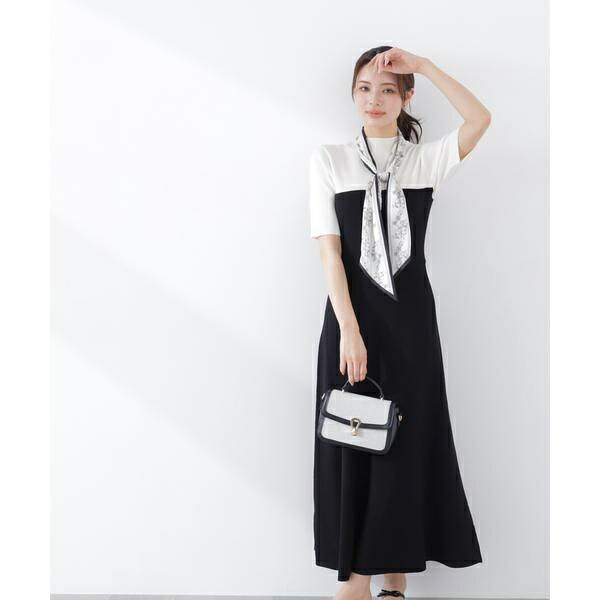 スカーフ付きニットワンピース 26SS/プロポーション ボディドレッシング(PROPORTION BODY DRESSING)|丸井(マルイ)店