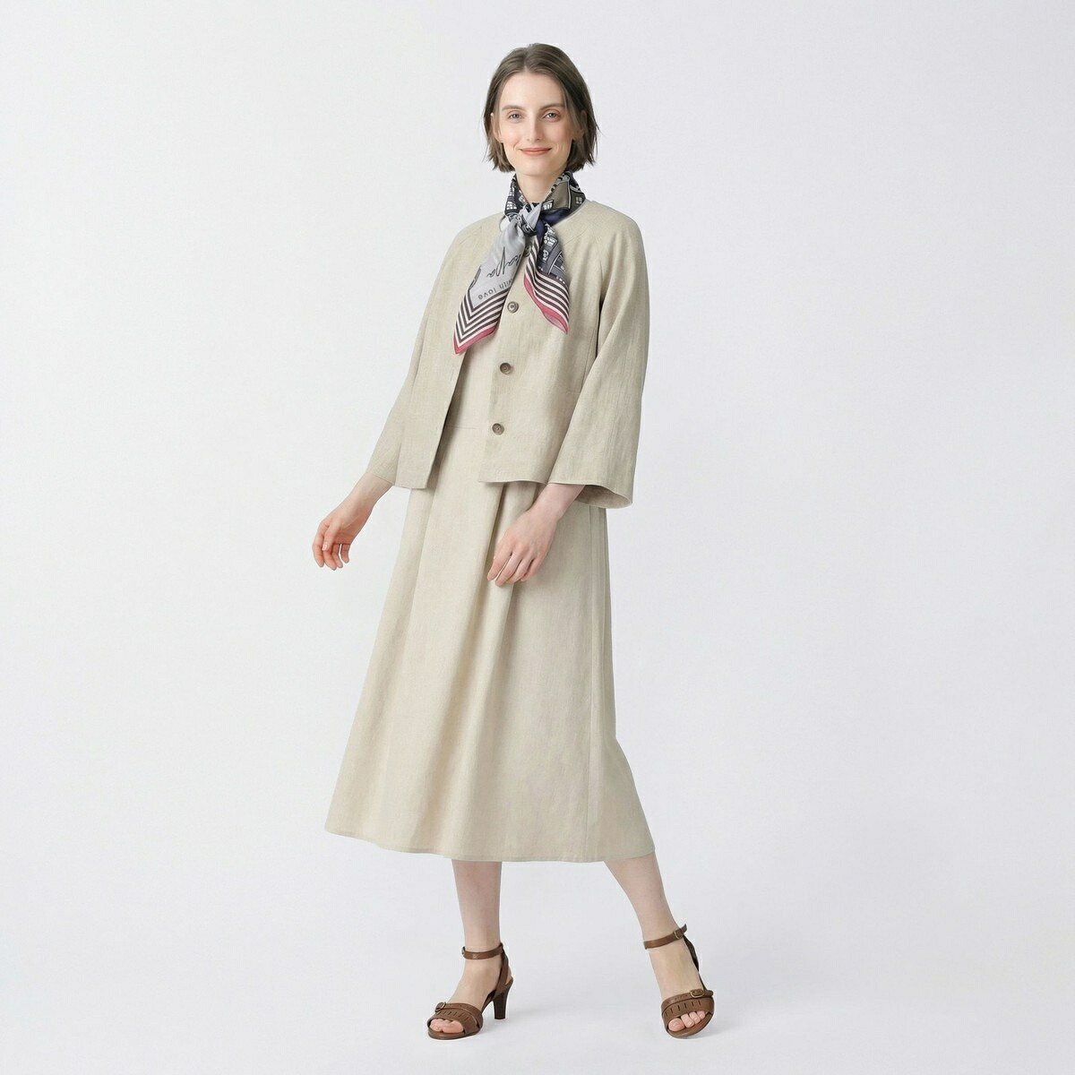 リノストレッチワンピース／スキャパ（SCAPA）