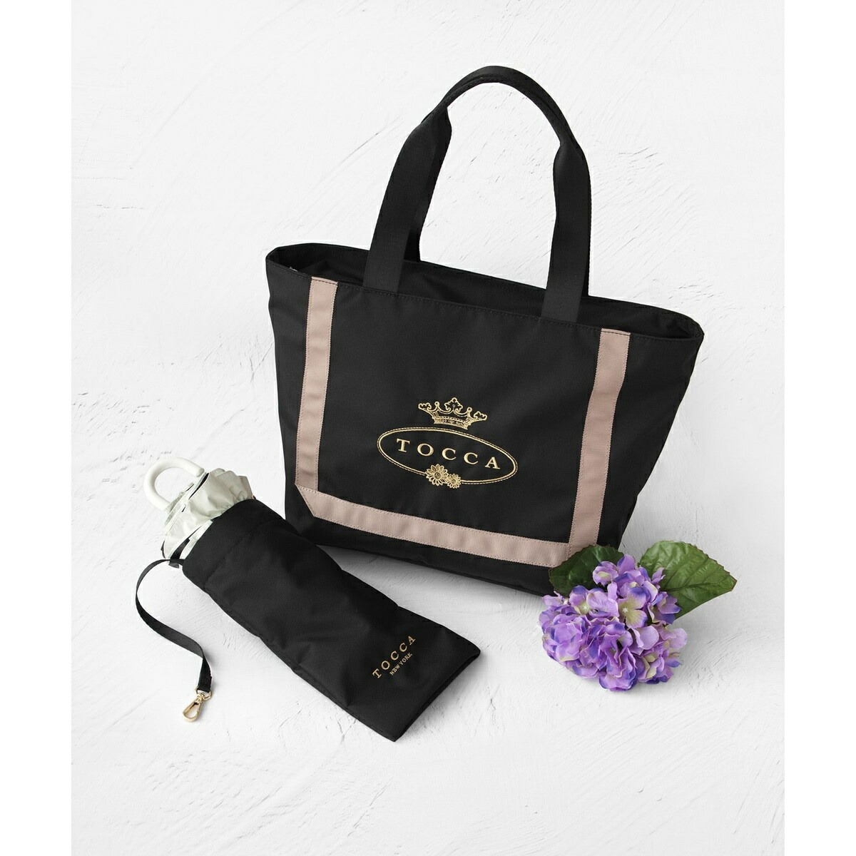 【A4サイズ対応・サスティナブル素材】RAINY WAY 2SET BAG レイントートバッグ／トッカ（TOCCA）