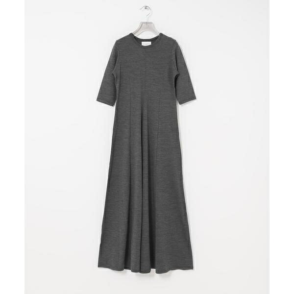 new basic　WASHABLE WOOL FLARE ONE-PIECE／アーバンリサーチ（URBAN RESEARCH）｜丸井（マルイ）店 16,060円