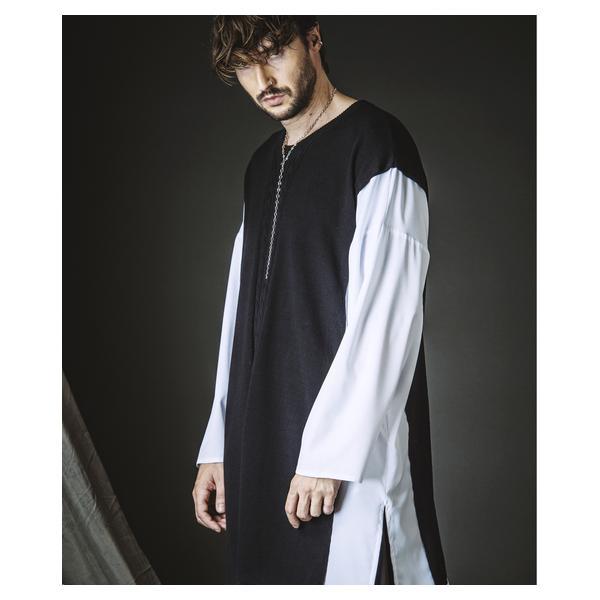 DockingKnitLongPullover/ドッキングニットロングプルオーバー／ノーアイディー（NO ID.）｜丸井（マルイ）店