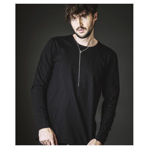 MultiSeamCrewNeckPullover/マルチシームクルーネックプルオーバー／ノーアイディー（NO ID.）