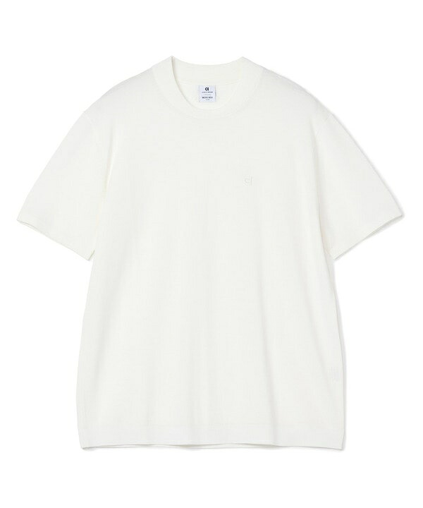 【COLE HAAN/コール ハーン】別注 ロゴ刺繍ニット半袖Tシャツ＜持続冷感＞／メンズビギ（MEN'S BIGI） 14,399円
