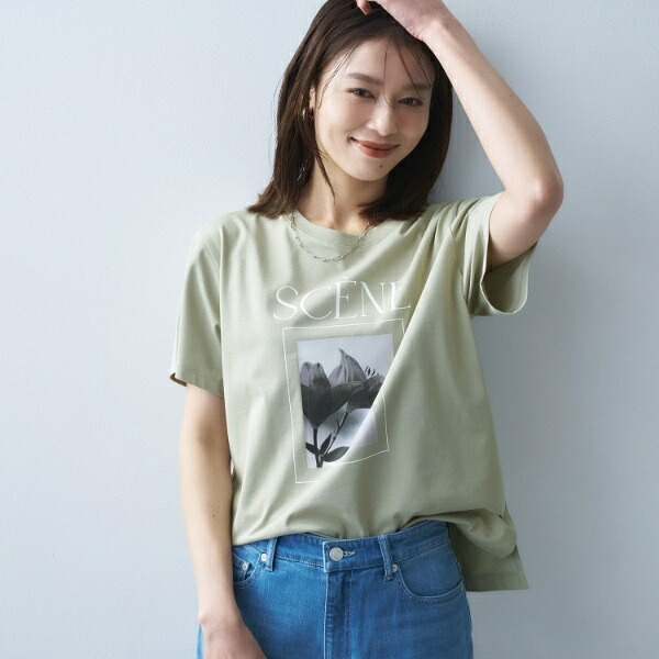 【古畑星夏さん着用ロゴプリント】グラフィックTシャツ／アンタイトル（UNTITLED）