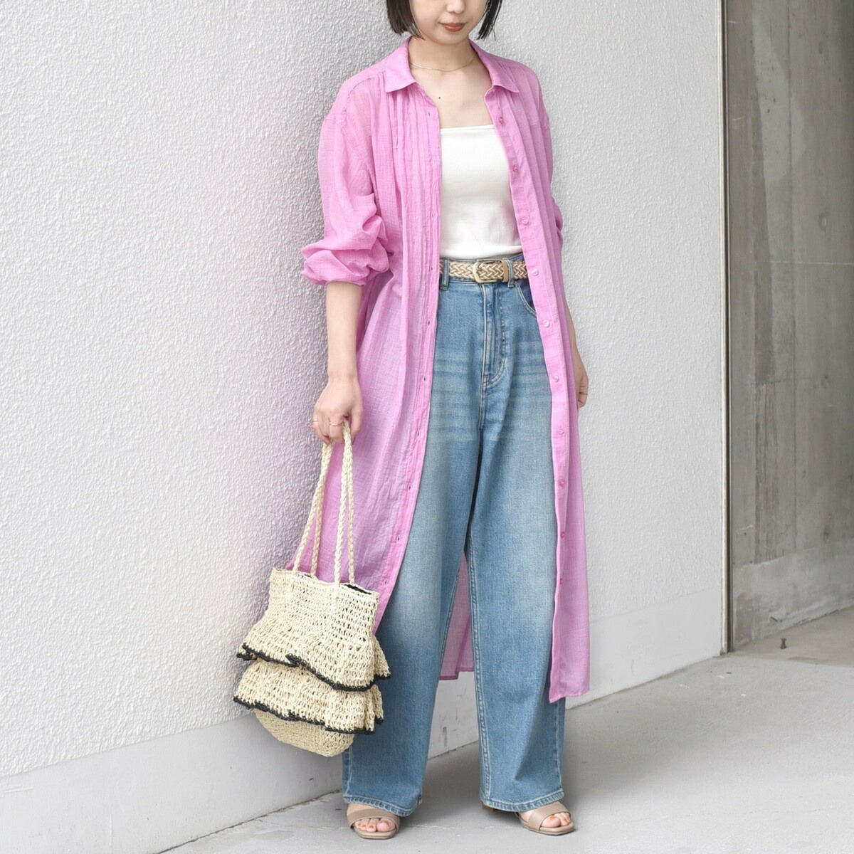 SHIPS Colors:〈手洗い可能〉ボイル シャンブレー シャツ ワンピース◇／シップス カラーズ（SHIPS Colors） 5,698円