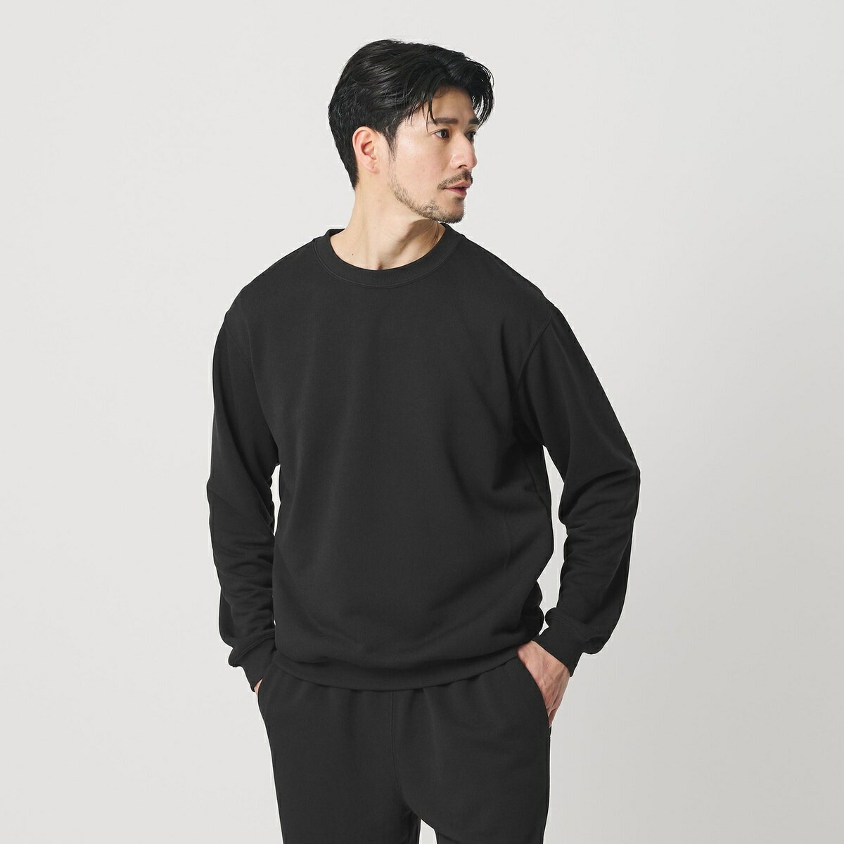 【WEB限定 WARDROBE SMART】エアロノット スウェット/セットアップ対応【吸水速乾・U／ビューティー＆ユース ユナイテッドアローズ（BEAUTY＆YOUTH）