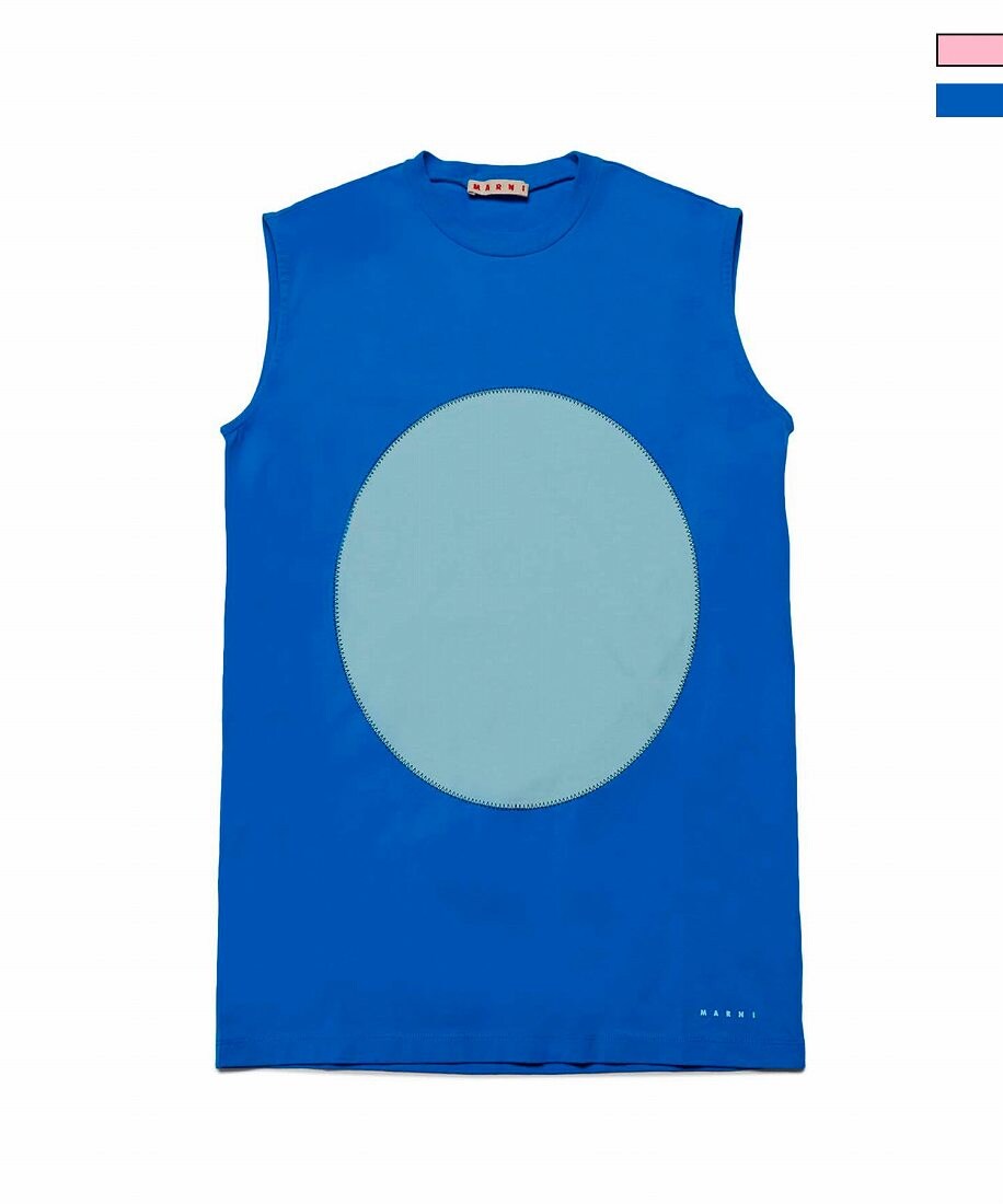 MARNI Kids ＆ Junior ブランドロゴサークルタンクトップ／マルニ（marni）