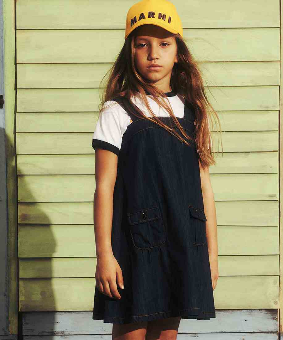 MARNI Kids ＆ Junior ノースリーブデニムワンピース／マルニ（marni）