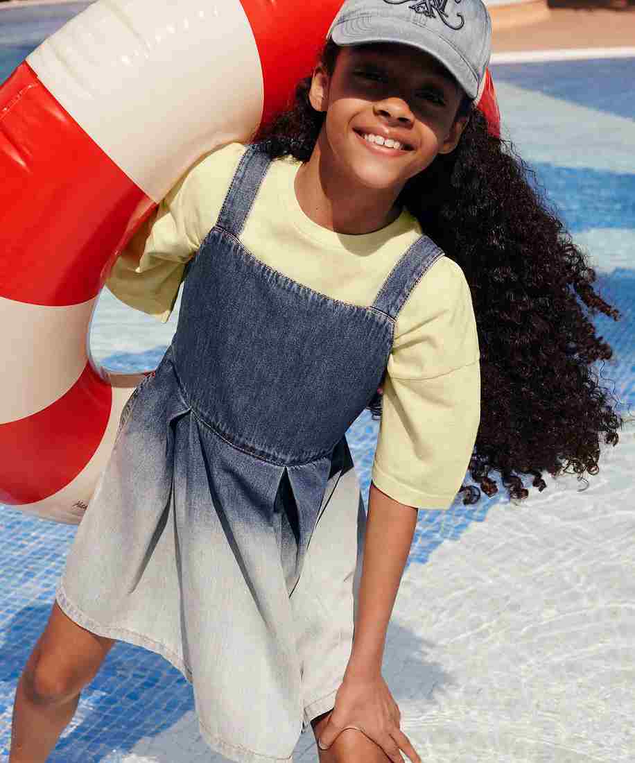 Max＆Co. Kids ＆ Junior デニムノースリーブワンピース／マックスアンドコー（MAX＆Co.）