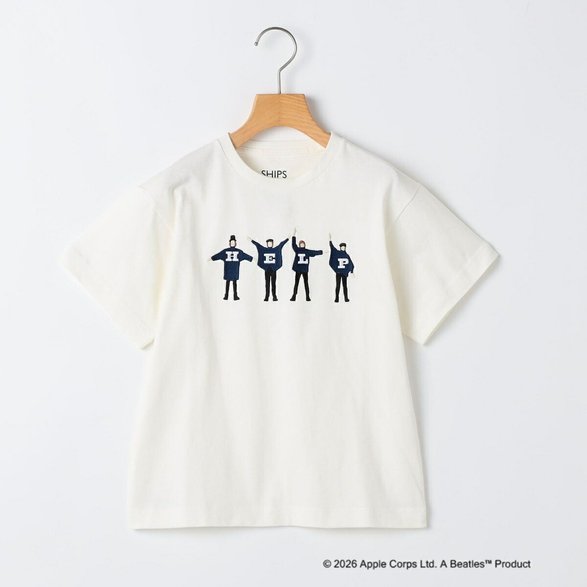 SHIPS KIDS:140～160cm /【THE BEATLES（ザ・ビートルズ）】半袖 Tシャ／シップス（SHIPS）