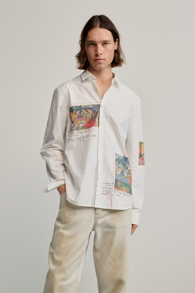 【4サイズ展開】ゴーギャン柄のシャツ 2026SS 新作／デシグアル（Desigual）