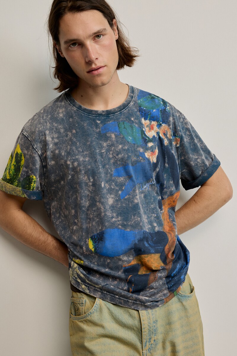 【4サイズ展開】アーティープリントTシャツ 2026SS 新作／デシグアル（Desigual）