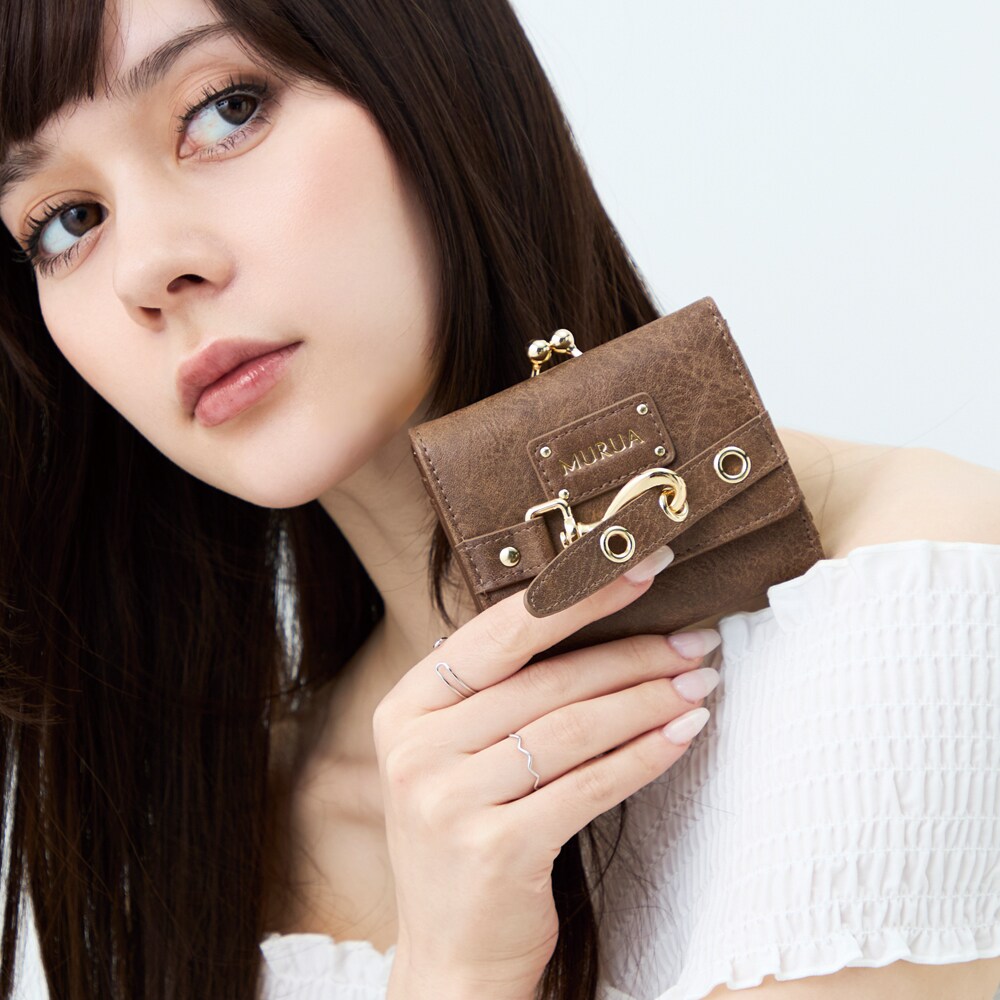 MURUA(ムルーア)口金ミニ財布 MR-W1422 ベルトシリーズ／ムルーア（MURUA）