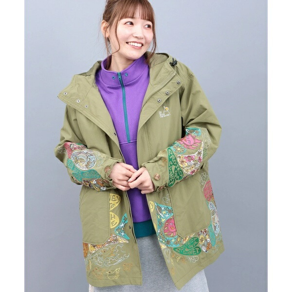 go slow caravan ウェザークロスパネル刺繍フィールドコート【WEB限定】／チチカカ（titicaca）